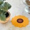 Wrapables Sunflower Coasters, Trivet Mats, Pot Holders for Cups, Drinks, Pots and Pans (Set of 2)